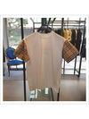 Vintage Check Sleeve Short Sleeve T-Shirt White - BURBERRY - BALAAN 2