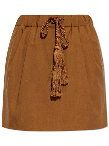 Max Mara Skirt Tabarin, Women's, Brown - MAX MARA - BALAAN 1