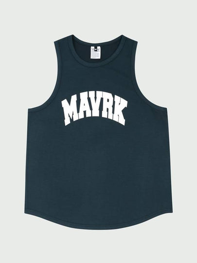 M Curved Logo Balance Sleeveless Navy - MAVRK - BALAAN 2