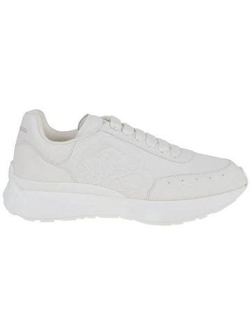 Sprint Runner Low Top Sneakers White - ALEXANDER MCQUEEN - BALAAN 1