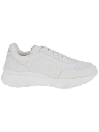 Sprint Runner Low Top Sneakers White - ALEXANDER MCQUEEN - BALAAN 1