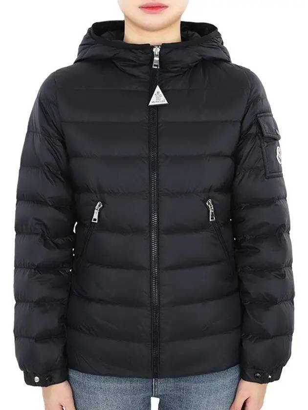 Kids GLES lightweight padded jacket black 1A00030 595FE 999 12 14A adult wearable - MONCLER - BALAAN 1