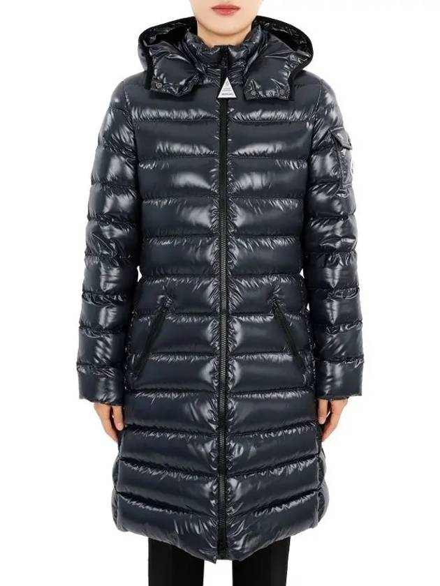 Kids MOKA long padded jacket navy 1C50110 68950 742 12 14A adult wearable - MONCLER - BALAAN 2