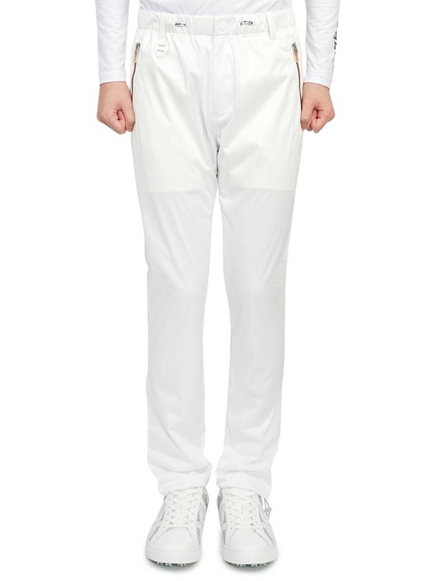 Men's Logo Pants White - HORN GARMENT - BALAAN 1