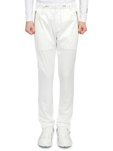 Men's Logo Pants White - HORN GARMENT - BALAAN 1