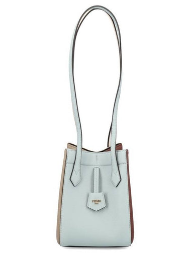 Origami Mini Leather Shoulder Bag - FENDI - BALAAN 1