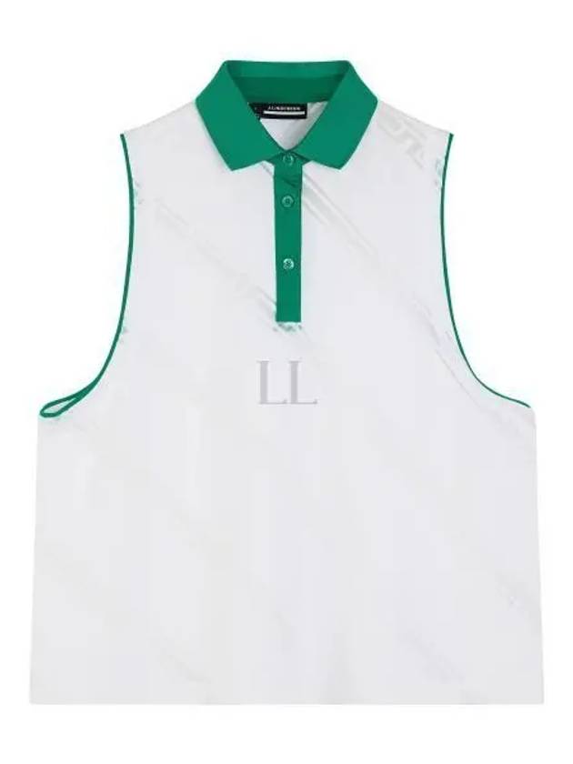 Brielle Polo Sleeveless White - J.LINDEBERG - BALAAN 2