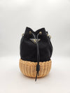 Women s Hemp Basket Bucket Bag Black 1BH115 Condition A - PRADA - BALAAN 3