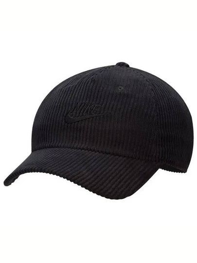 Club Unstructured Corduroy Cap FB5375 010 - NIKE - BALAAN 1