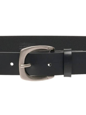 BL008 Casual Men Women Leather Belt 28mm Black - LE MASQUE - BALAAN 1