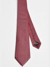 Square Dot Silk Tie Red - EMPORIO ARMANI - BALAAN 2