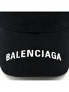 logo ball cap black - BALENCIAGA - BALAAN 6