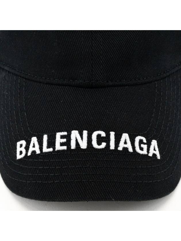 Logo Ball Cap Black - BALENCIAGA - BALAAN 6