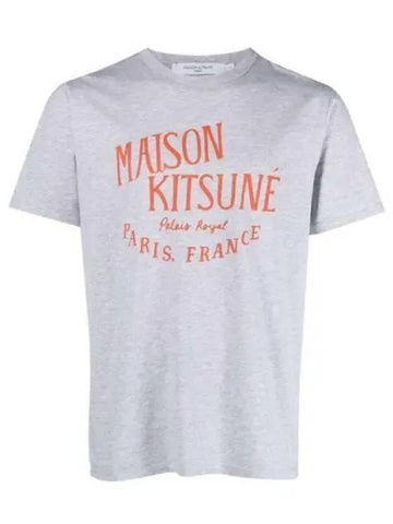 LM00113KJ0008 Royal Classic Short Sleeve Gray 1318442 - MAISON KITSUNE - BALAAN 1