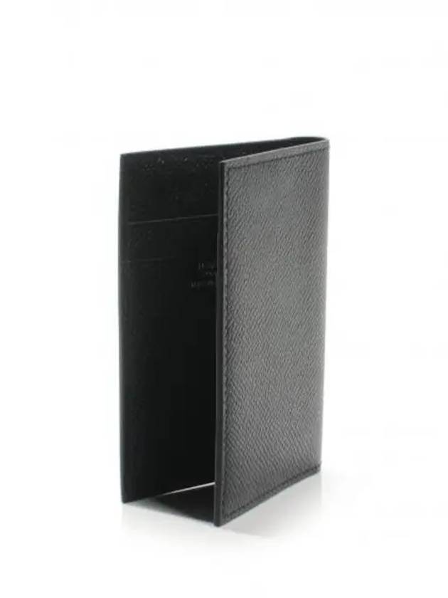 MC² Euclide Card Holder Epsom  Noir Black - HERMES - BALAAN 2