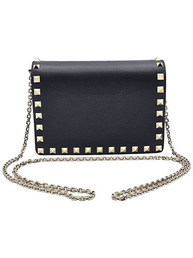 Valentino PW2P0249 Garavani Rockstud Mini Chain Shoulder Bag - VALENTINO - BALAAN 1