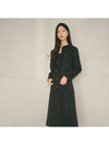 JANE Long sleeve Tweed Set up black - AME - BALAAN 7