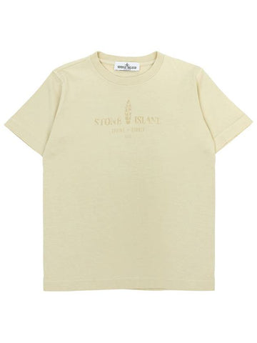 Kids short sleeve t shirt 801621079 V0091 8A - STONE ISLAND - BALAAN 1