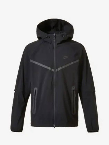 Men Tech Woven Wind Runner Full Zip Jacket 010 - NIKE - BALAAN 1