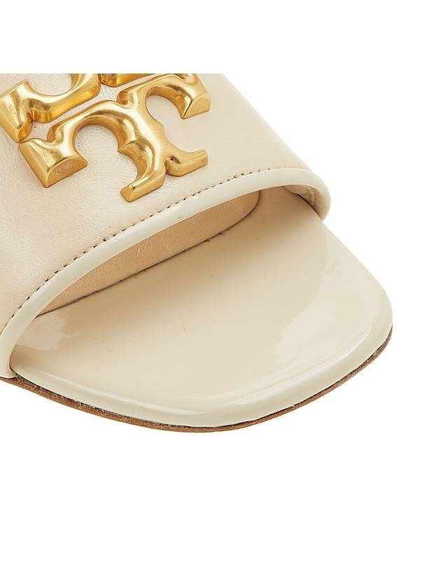 Logo Eleanor Slippers Cream - TORY BURCH - BALAAN 10