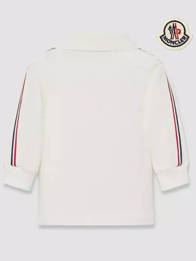 baby polo long sleeve t shirt white 8B00001 89AL2 034 - MONCLER - BALAAN 3