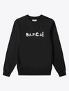 Sakai Logo Tani Sweatshirt Black - A.P.C. - BALAAN 2