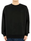 Embroidered Logo Sweatshirt Black - MOOSE KNUCKLES - BALAAN 3