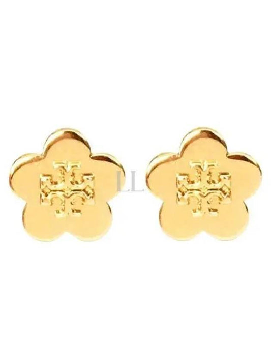 135507 Kira flower stud earrings 157205 720 - TORY BURCH - BALAAN 1