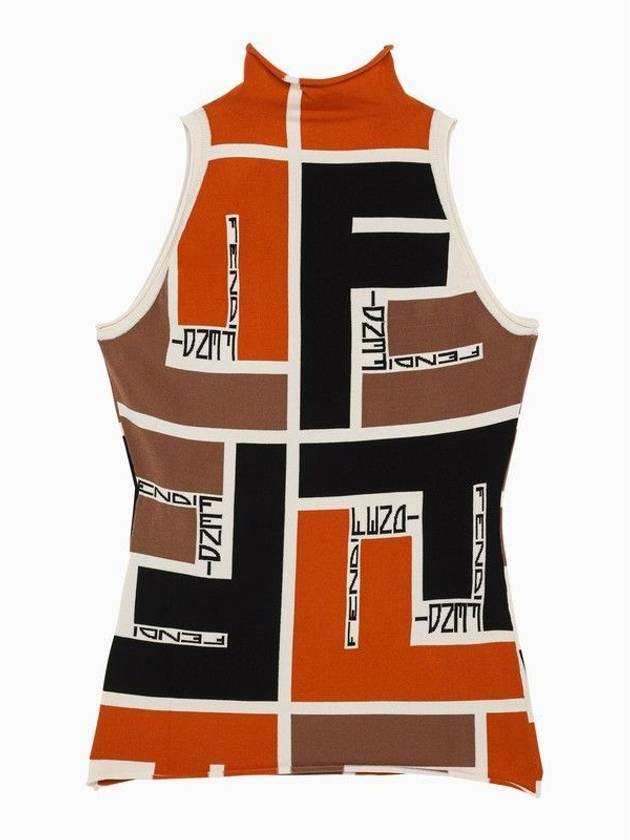 Fendi Ff Lycra Top Clothing - FENDI - BALAAN 2