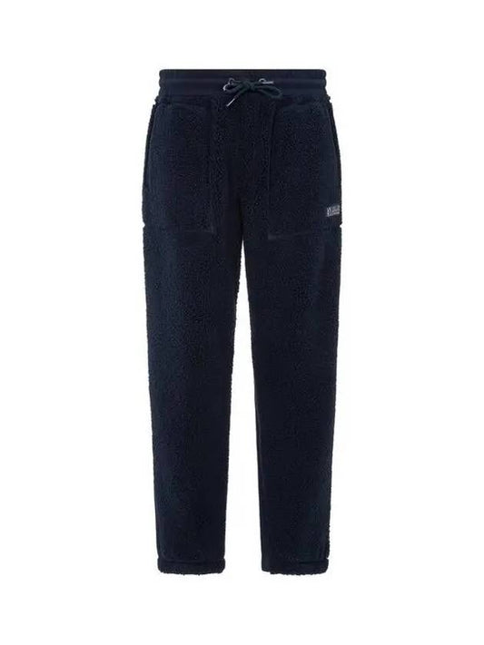 Men s Logo Pocket Fleece Jogger Pants Navy 271864 - ARMANI EXCHANGE - BALAAN 1