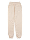 Wellness Club Sweatpants WELLNESS CLUB FLOCKED SWEATPANT CREAM NAVY - SPORTY & RICH - BALAAN 9