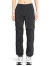 31019 Nylon Metal Econyl Track Pants Black - STONE ISLAND - BALAAN 2