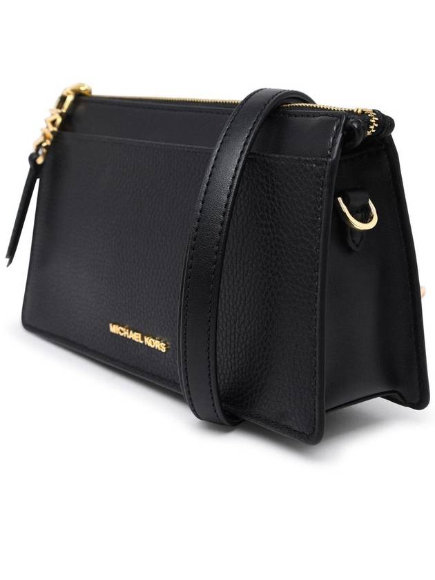 Empire Large Leather Convertible Cross Bag Black - MICHAEL KORS - BALAAN 3