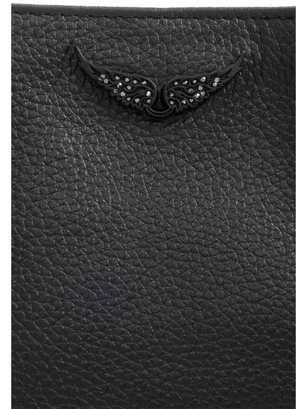 Zadig & Voltaire ‘Rock’ Phone Holder On Chain, Women's, Black - ZADIG & VOLTAIRE - BALAAN 6