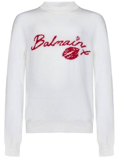 Balmain Sweaters White - BALMAIN - BALAAN 1