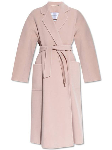 Max Mara Cashmere Coat Ludmilla, Women's, Pink - MAX MARA - BALAAN 1