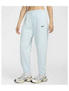 Sportswear Phoenix Fleece High Waist Oversized French Terry Sweatpants W Glacier Blue Black HJ8466 474 - NIKE - BALAAN 2