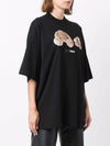 Spray Bear Short Sleeve T-Shirt Black - PALM ANGELS - BALAAN 4