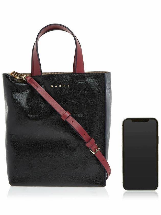 Museo Soft Tote Bag Black - MARNI - BALAAN 7