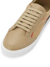 Women's House Check Low Top Sneakers Beige - BURBERRY - BALAAN 8