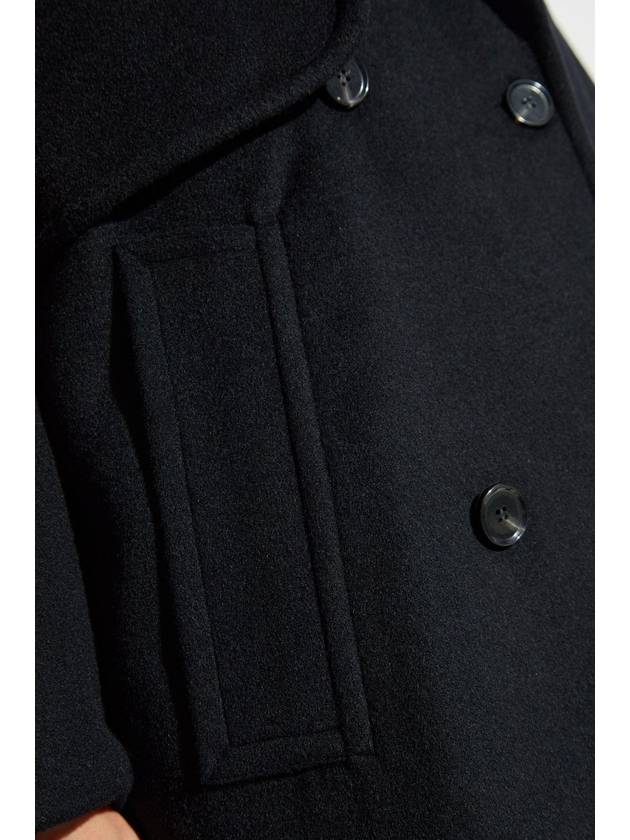 Munthe Double-breasted Coat, Women's, Navy Blue - MUNTHE - BALAAN 5