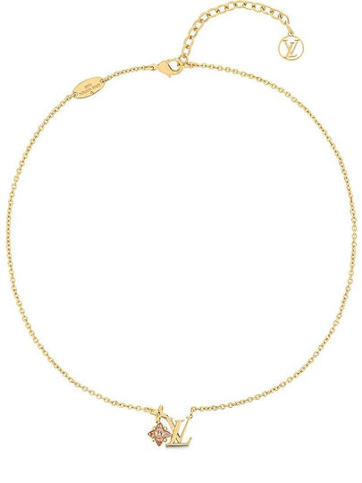 Loulougram Necklace Gold - LOUIS VUITTON - BALAAN 2