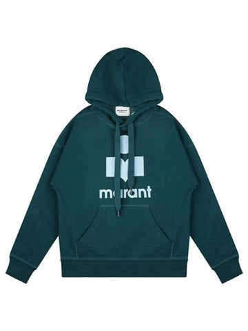 Hooded sweatshirt SW0001FA A1M07E TLIB Free Teal ice blue - ISABEL MARANT - BALAAN 1