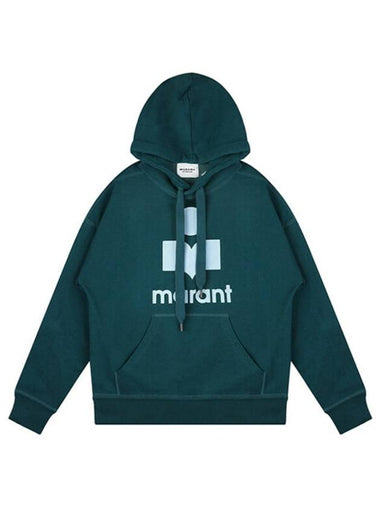 Hooded sweatshirt SW0001FA A1M07E TLIB Free Teal ice blue - ISABEL MARANT - BALAAN 1