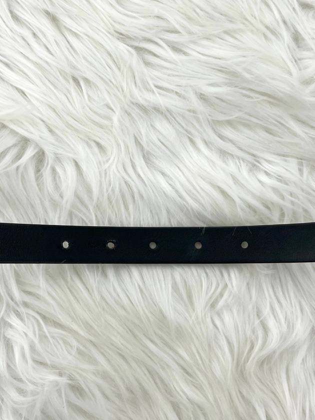 Women s LV Logo Couture Belt Black Condition A - LOUIS VUITTON - BALAAN 6