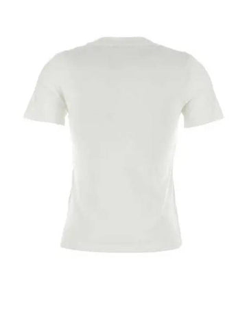 White cotton t shirt 8C00017829FB 033 271630 1149354 - MONCLER - BALAAN 1