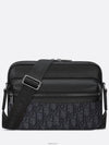 Rider 2 0 Zipper Messenger Bag Black Dior Oblique - DIOR - BALAAN 1