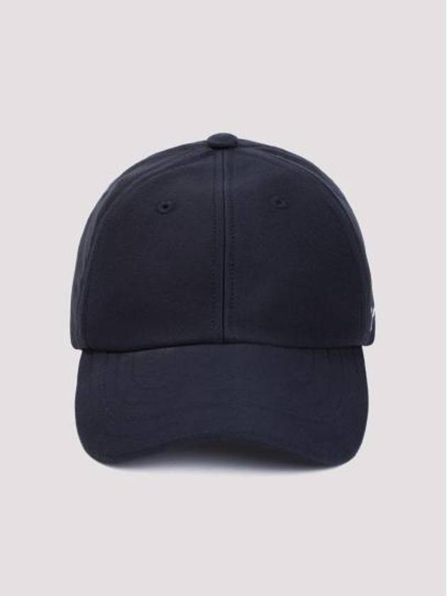 La Casquete Signature Ball Cap Dark Navy - JACQUEMUS - BALAAN 4