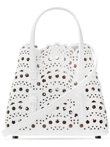 Alaïa ‘Vienne’ Shoulder Bag, Women's, White - ALAIA - BALAAN 1