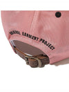 Drawing Simple Logo Stitch Cap Pink - OGARP - BALAAN 6